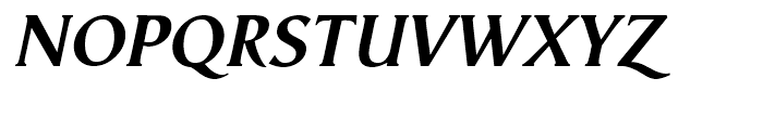 Vega Bold Italic Font UPPERCASE