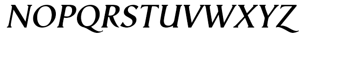 Vega Semi Bold Italic Font UPPERCASE