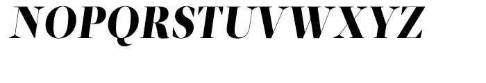 Velino Display Black Italic Font UPPERCASE