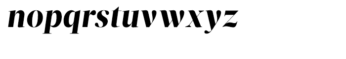 Velino Display Black Italic Font LOWERCASE