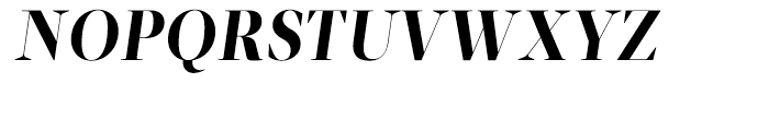 Velino Display Bold Italic Font UPPERCASE