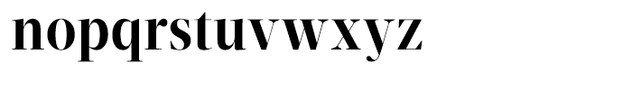 Velino Display Condensed Bold Font LOWERCASE