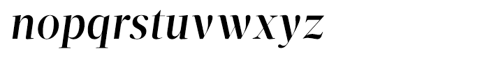 Velino Display Medium Italic Font LOWERCASE