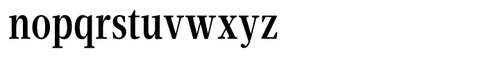 Velino Text Compressed Medium Font LOWERCASE