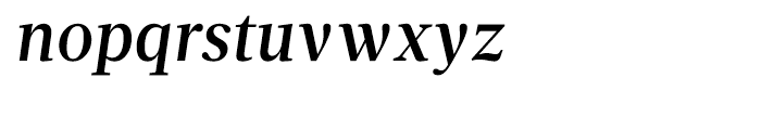 Velino Text Medium Italic Font LOWERCASE