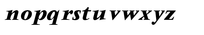 Vendome 2 Bold Italic Font LOWERCASE