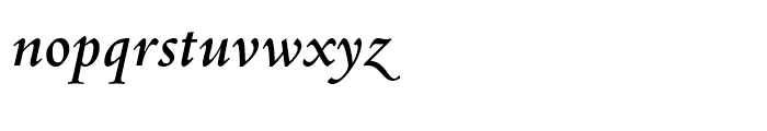 Venetian 301 Bold Italic Font LOWERCASE