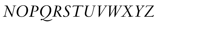 Venetian 301 Demibold Italic Font UPPERCASE