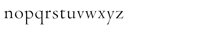 Venetian 301 Regular Font LOWERCASE