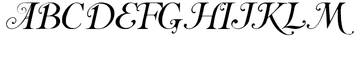 Veneto Regular Font UPPERCASE