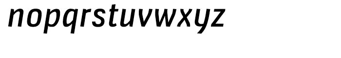 Veriox Regular Italic Font LOWERCASE