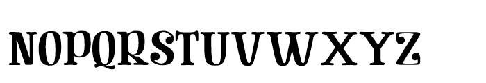Verna Regular Font UPPERCASE