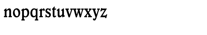 Veronese Medium Condensed Font LOWERCASE