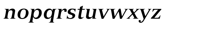 Versailles 76 Bold Italic Font LOWERCASE