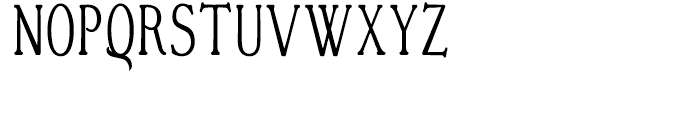 Vertrina Condensed Bold SC Font UPPERCASE