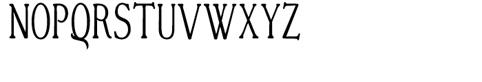 Vertrina Condensed Bold Font UPPERCASE