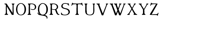 Vertrina Regular SC Font LOWERCASE