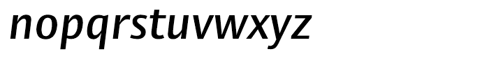 Vesta SemiBold Italic Font LOWERCASE