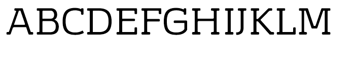 Vezus Serif Regular Font UPPERCASE