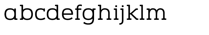Vezus Serif Regular Font LOWERCASE
