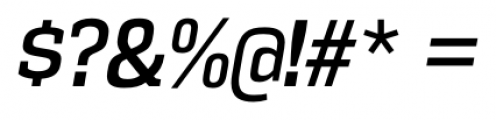 Vectipede Italic Font OTHER CHARS