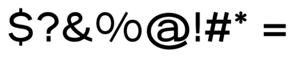 Vedo Regular Font OTHER CHARS