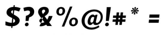 Velino Sans Bold Italic Font OTHER CHARS