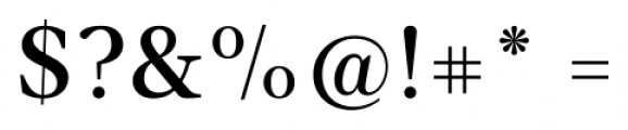 Velino Text Medium Font OTHER CHARS