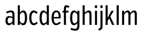 Verb Compressed Regular Font LOWERCASE