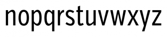 Verb Compressed Regular Font LOWERCASE