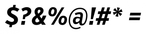 Verb Extra Condensed Bold Italic Font OTHER CHARS