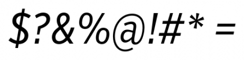 Verb Extra Condensed Regular Italic Font OTHER CHARS