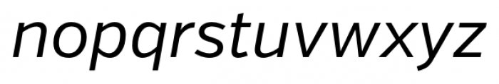 Verb Italic Font LOWERCASE