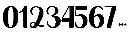 Vebita Font OTHER CHARS