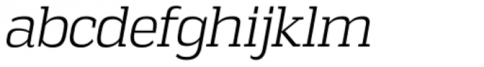 Vectipede Light Italic Font LOWERCASE