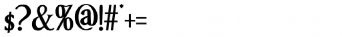 Vectis Miniscule Condensed Font OTHER CHARS