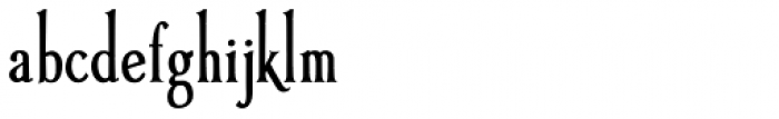 Vectis Miniscule Condensed Font LOWERCASE