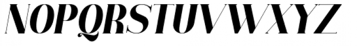 Vectory  Bold Italic Font UPPERCASE