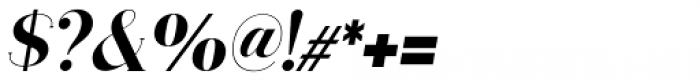 Vectory  Semi Bold Italic Font OTHER CHARS
