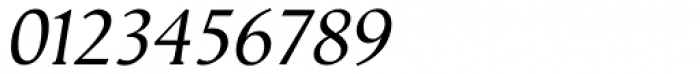 Vega Antikva Italic Font OTHER CHARS