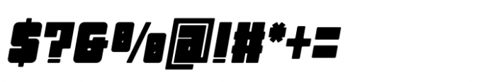 Vegapunk Narrow Italic Font OTHER CHARS