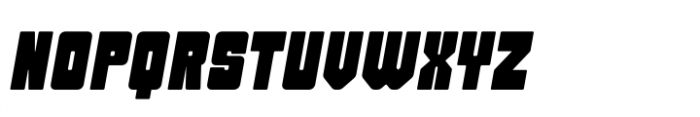 Vegapunk Narrower Italic Font UPPERCASE