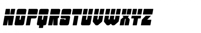 Vegapunk Narrower Italic Font LOWERCASE
