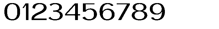 Vegora Expanded Font OTHER CHARS