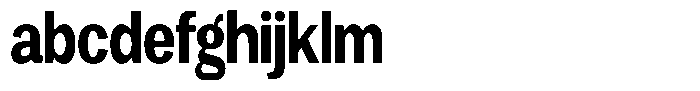 Vegora Extra Bold Condensed FONT
