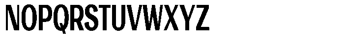 Vegora Extra Bold Extra Condensed Font UPPERCASE