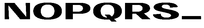 Vegora Extra Bold Ultra Expanded Font UPPERCASE