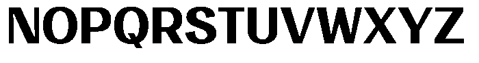 Vegora Extra Bold Font UPPERCASE