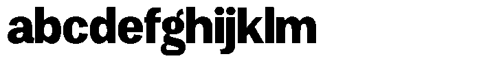 Vegora Heavy Semi Condensed FONT