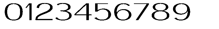 Vegora Light Extra Expanded Font OTHER CHARS